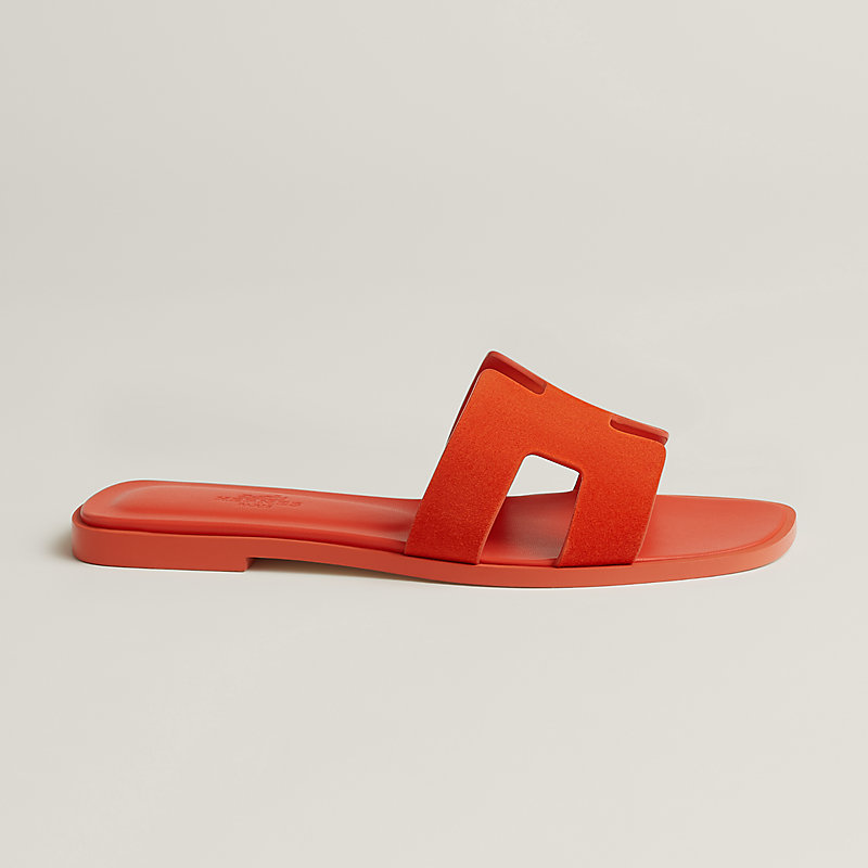 Oran sandal - Orange | Hermès UK